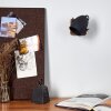 VANUATU Wall Light brown, black, 1-light source