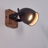 VANUATU Wall Light brown, black, 1-light source