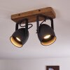 VANUATU Ceiling Light brown, black, 2-light sources