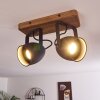 VANUATU Ceiling Light brown, black, 2-light sources