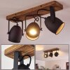 VANUATU Ceiling Light brown, black, 3-light sources