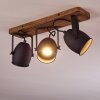 VANUATU Ceiling Light brown, black, 3-light sources