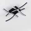 LETALA Ceiling Light LED black, 4-light sources