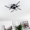 LETALA Ceiling Light LED black, 4-light sources