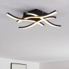 LETALA Ceiling Light LED black, 4-light sources