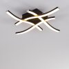 LETALA Ceiling Light LED black, 4-light sources