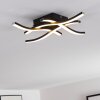 LETALA Ceiling Light LED black, 4-light sources