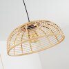 MONGOLEI Pendant Light Dark wood, black, 1-light source