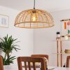 MONGOLEI Pendant Light Dark wood, black, 1-light source