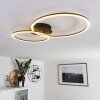 JOHSA Ceiling Light LED black, 2-light sources