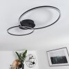 JOHSA Ceiling Light LED black, 2-light sources