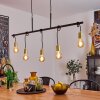 BLACO Pendant Light black, 5-light sources