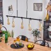 BLACO Pendant Light black, 5-light sources