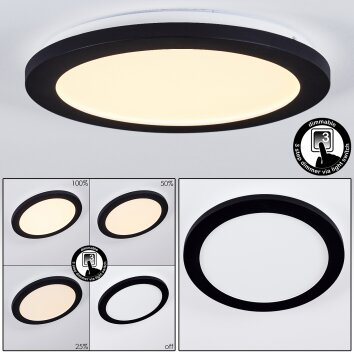 SIGUNA Ceiling Light LED black, 1-light source