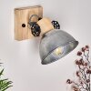 ORNY Wall Light brown, galvanized, 1-light source