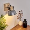 ORNY Wall Light brown, galvanized, 1-light source