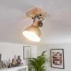 ORNY Wall Light brown, galvanized, 1-light source