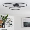 JOHSA Ceiling Light LED black, 3-light sources