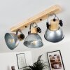 ORNY Ceiling Light brown, galvanized, 3-light sources
