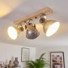 ORNY Ceiling Light brown, galvanized, 3-light sources