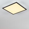 FARC Ceiling Light LED black, white, 1-light source, Remote control