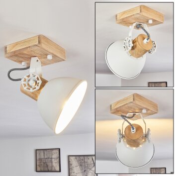 ORNY Ceiling Light brown, white, 1-light source