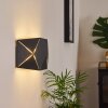 SHOUVER Wall Light LED black, 1-light source