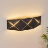 SHOUVER Wall Light LED black, 1-light source