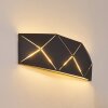 SHOUVER Wall Light LED black, 1-light source