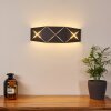 SHOUVER Wall Light LED black, 1-light source