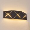 SHOUVER Wall Light LED black, 1-light source