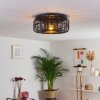 MONGOLEI Ceiling Light black, 1-light source