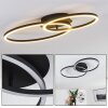 KORCA Ceiling Light LED black, 2-light sources