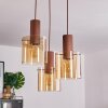 DODOMA Pendant Light copper, 3-light sources