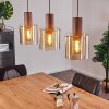 DODOMA Pendant Light copper, 3-light sources