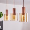 DODOMA Pendant Light copper, 3-light sources