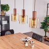 DODOMA Pendant Light copper, 3-light sources