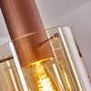 DODOMA Pendant Light copper, 3-light sources