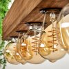 BERAT Pendant Light brown, black, 5-light sources