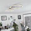 MALANJE Ceiling Light LED matt nickel, 2-light sources