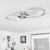 MALANJE Ceiling Light LED matt nickel, 2-light sources
