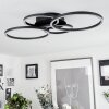MALANJE Ceiling Light LED black, 4-light sources