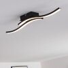 LETALA Ceiling Light LED black, 2-light sources