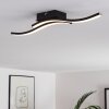 LETALA Ceiling Light LED black, 2-light sources