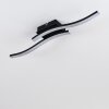 LETALA Ceiling Light LED black, 2-light sources