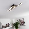 LETALA Ceiling Light LED black, 3-light sources