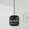 MONGOLEI Pendant Light black, 1-light source