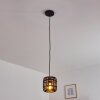MONGOLEI Pendant Light black, 1-light source