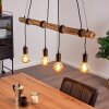 TIRANA Pendant Light brown, black, 4-light sources