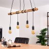 TIRANA Pendant Light brown, black, 4-light sources